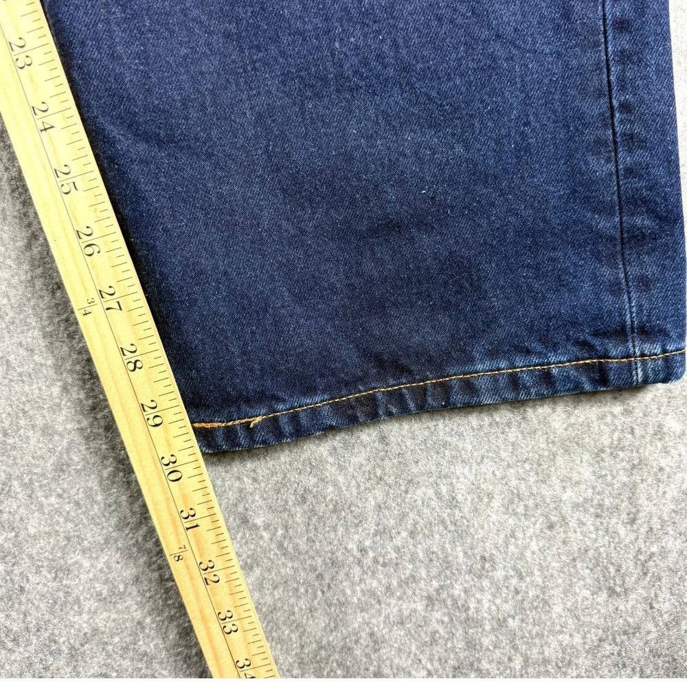 Levi's Mens Jeans 36x30 Baggy Dark Wash Indigo Denim‎  Classic Workwear Blue